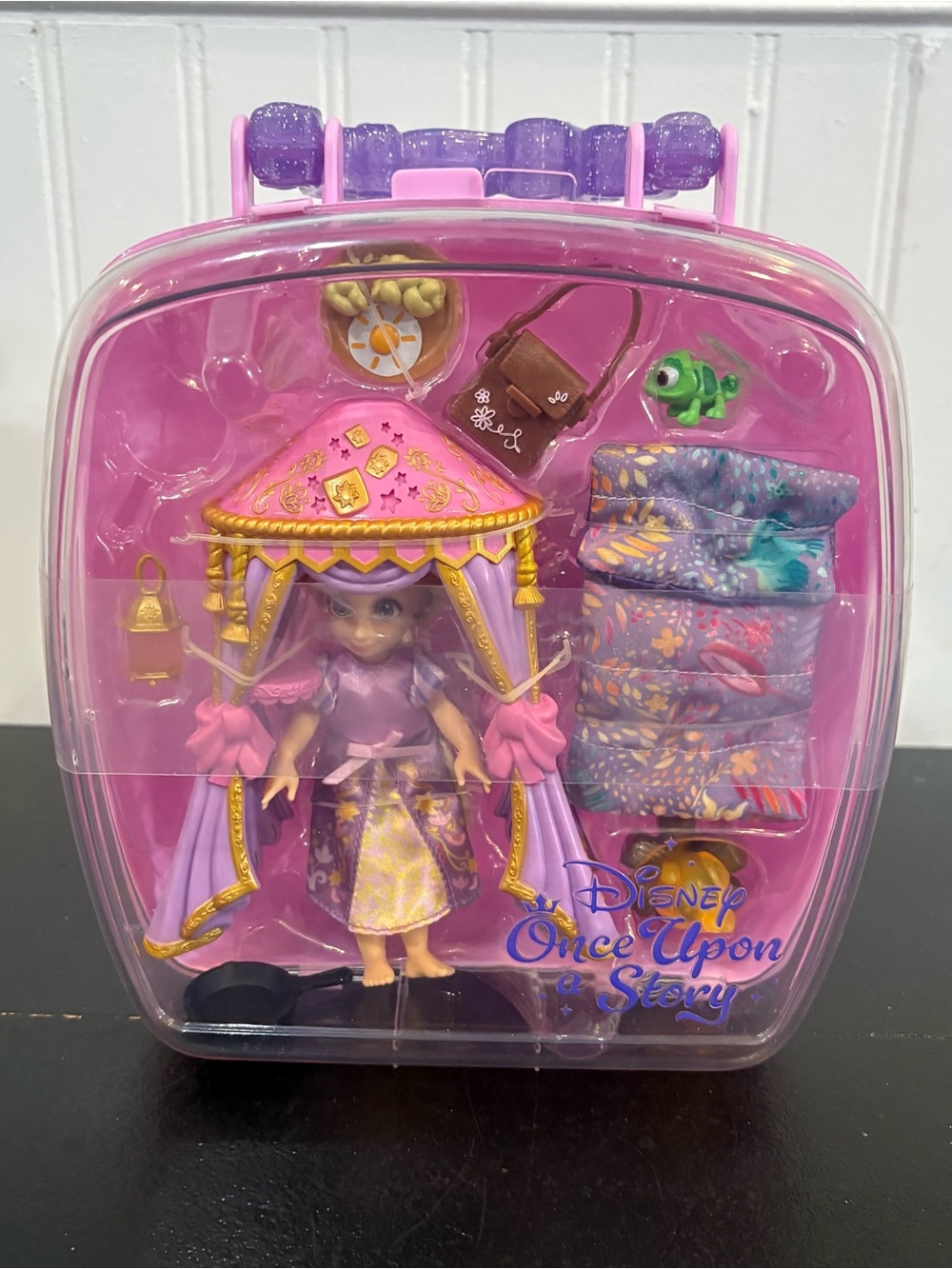Disney Once Upon a Story Tangled Princess Rapunzel 5" Mini Doll Playset New Gift